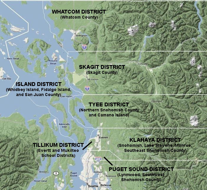 Districts – Mount Baker Council, BSA