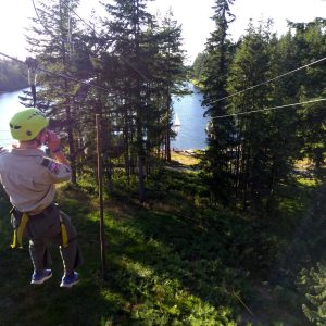 2018 zipline from tower